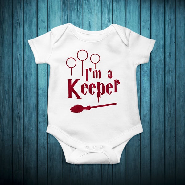 I'm a Keeper SVG Cut File for Cricut, Silhouette, Baby svg, Funny Baby Saying, Newborn, Funny quote