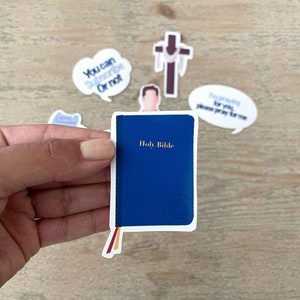 Bible Die Cut Vinyl Sticker