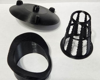 Archivos STL para imprimir en 3d su propia torre hidropónica DIY (producto de descarga digital)