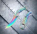 Rainbow Dragon Sculpture 9” Karambit Tactical Spring Assisted Folding Pocket Knife. Gift for Father, Gift For Husband, Gift for Boyfriend 