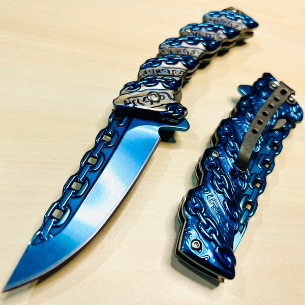 Knife Chain Etsy