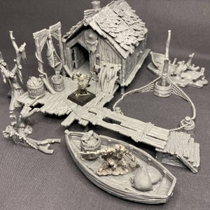 Swamp Hut by StoneAxe Miniatures