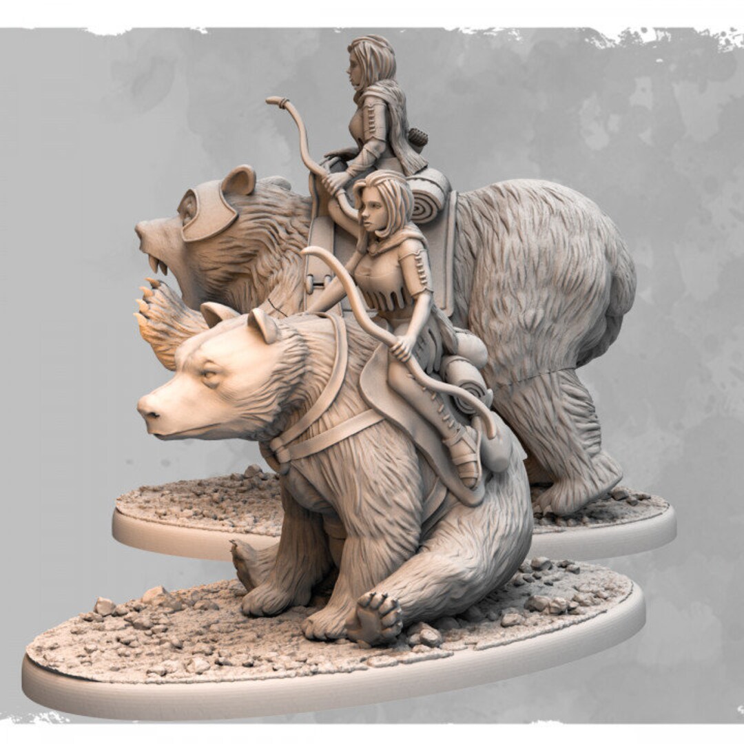 Shattered Crown - Hellesburne - Bear Riders by Dead Earth Games - Etsy
