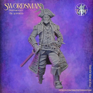Pirate Miniatures by Robert Sculpting