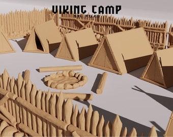 Campamento vikingo de Guinevere Llyn