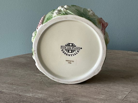 Vintage Porcelain Box Lily of the Valley Vintage … - image 8