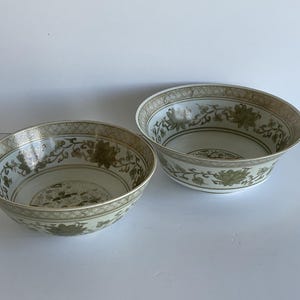 Vintage Bowl Andrea by Sadek Japanese Porcelain Bowl Hand-Painted Decorative Centerpiece Serving Dish Asian Art Collectible Home Decor