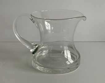 Minimalist Glass Pitcher Serving Glass Pitcher Cocktail Mixing Glass Crafting Cocktail Stirring Glass Bar Accessory Decorative Pitcher