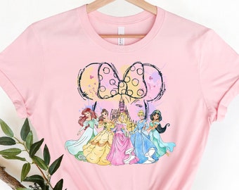Disney Princess Shirt, Disney Princess Birthday Shirt, Princess Birthday Shirt, Disney Family Trip Shirt, Disney Birthday, Princess Castle