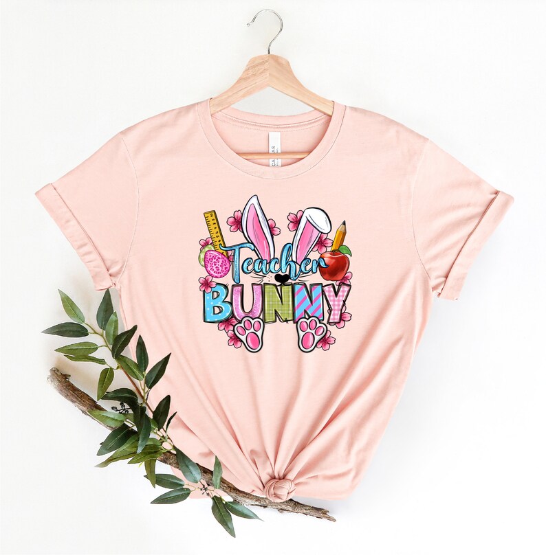 Disney Teacher Shirt, Disney Happy Easter Shirt, Teacher Bunny Shirt