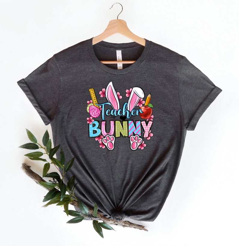 Disney Teacher Shirt, Disney Happy Easter Shirt, Teacher Bunny Shirt