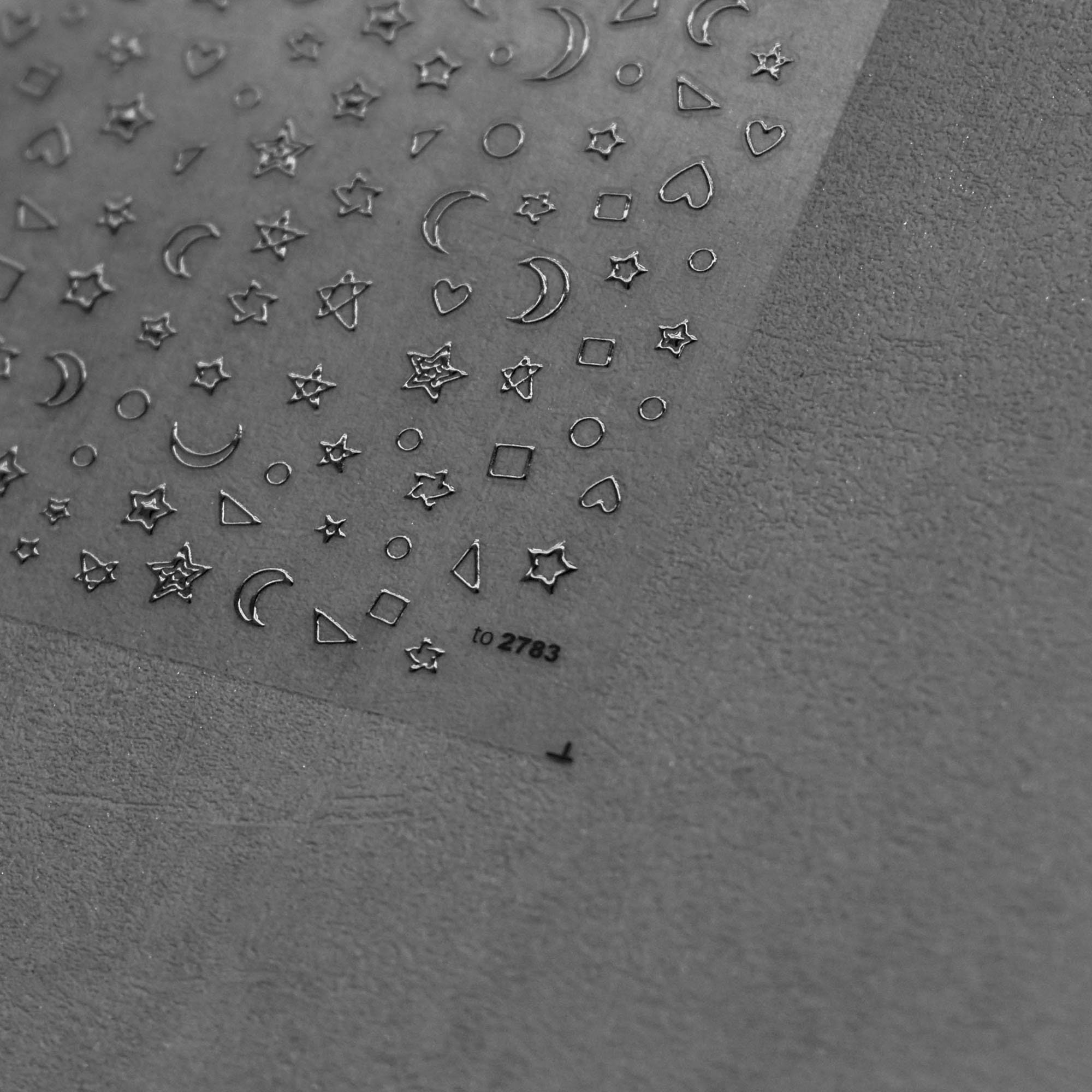 Gold Moon and Star Nail Stickers Moon and Star Nail Decals Etsy