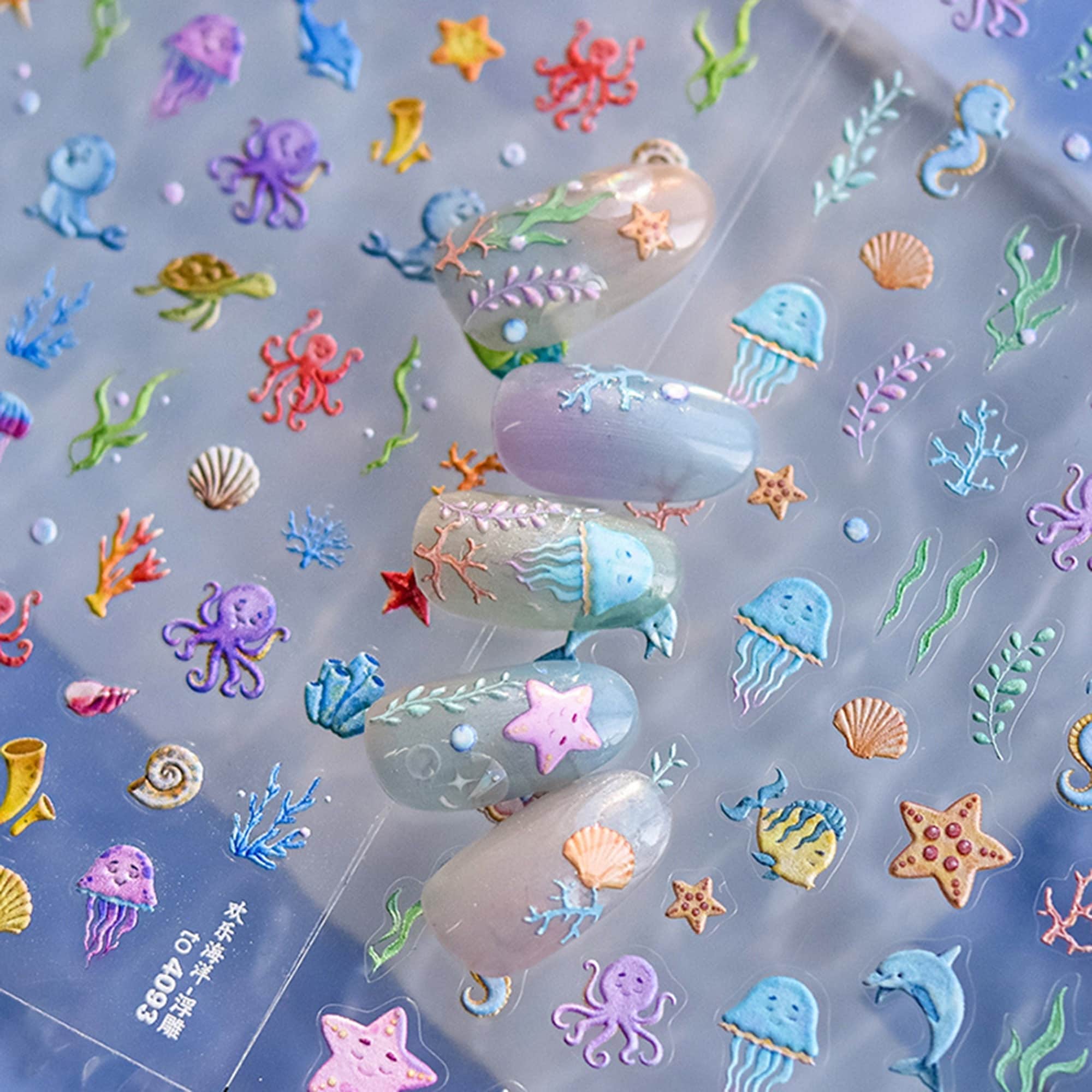 Aquarium nails - Etsy 日本