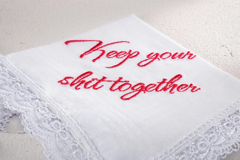 Elegant Lace Wedding Handkerchief, Embroidered Wedding Napkins, Father of The Bride Gift, Groomsmen Gift, Pocket Square, Mother in Law Gift image 9
