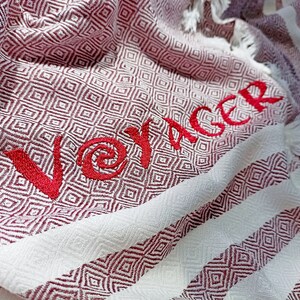 Monogrammed Turkish Ultra Soft Towel, Personalized Gift Beach Towels, Bachelorette Party Favors, Galentines Day Gift, Valentines Day Gift