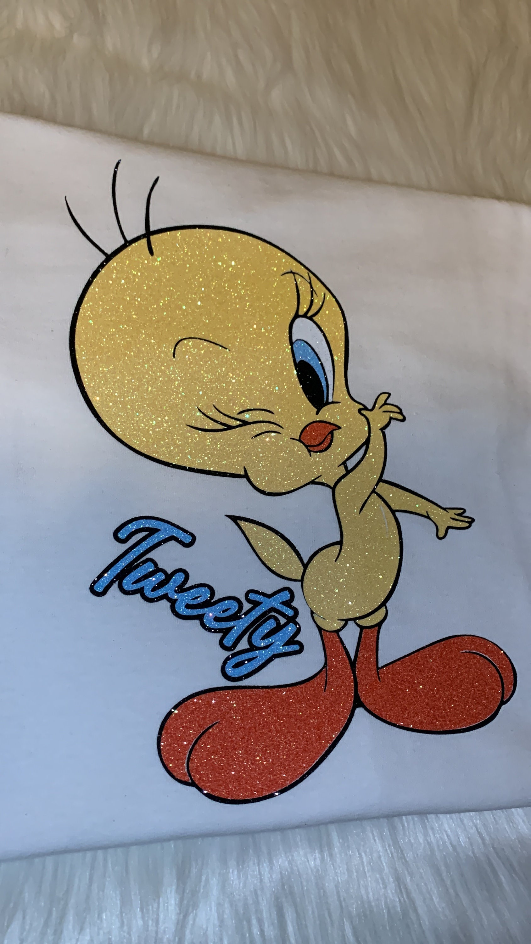 ☆希少☆ワーナーブラザーズスタジオストア Tweety Bird 大判バス 