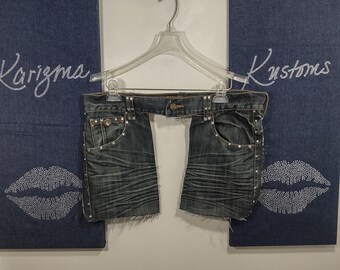 Upcycled Boho Denim Pocket Belt, DIY Jean Belt, Hippie Chic  display picture 3
