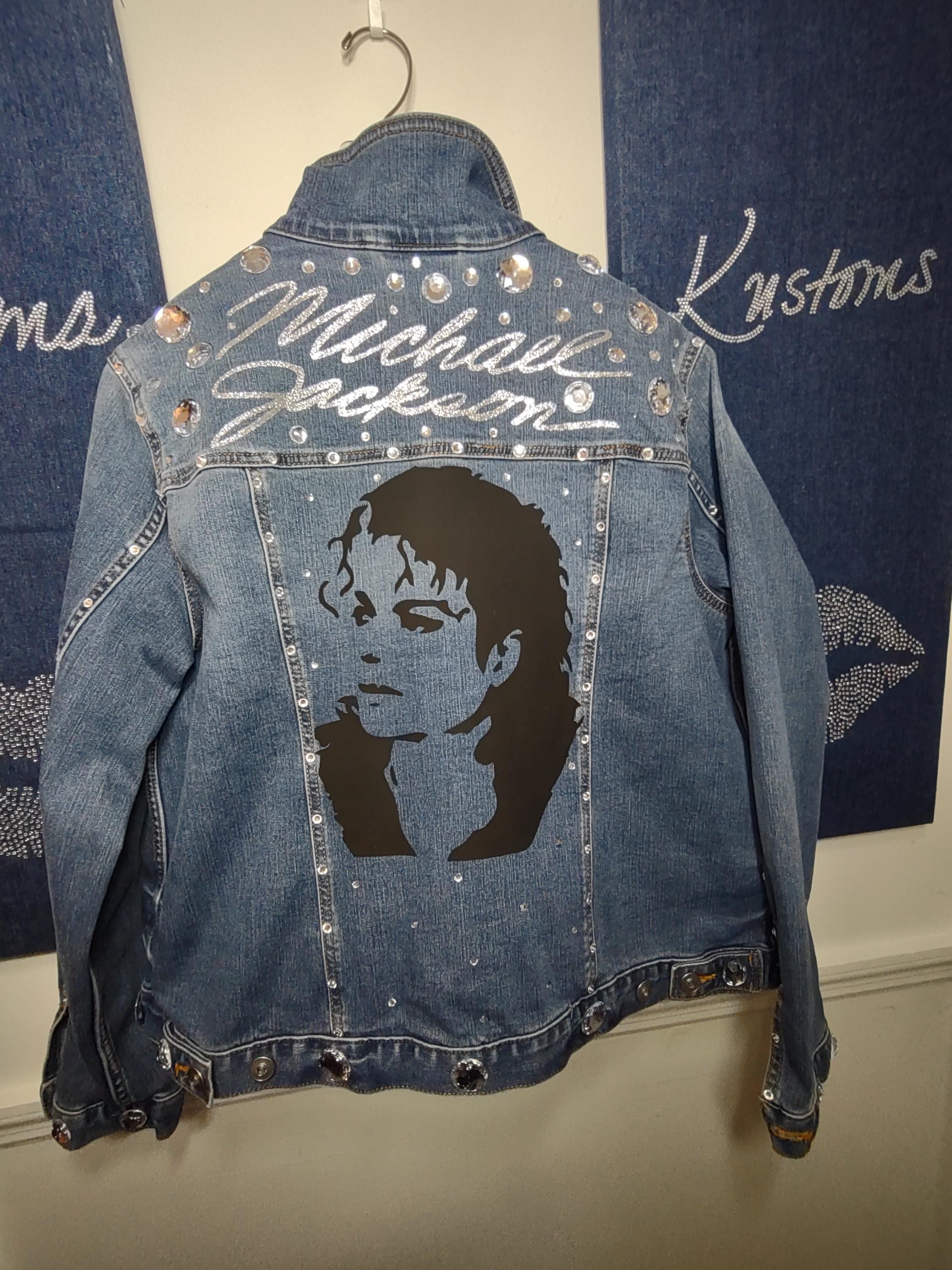 Michael Jackson Jacket Rhinestone - Etsy