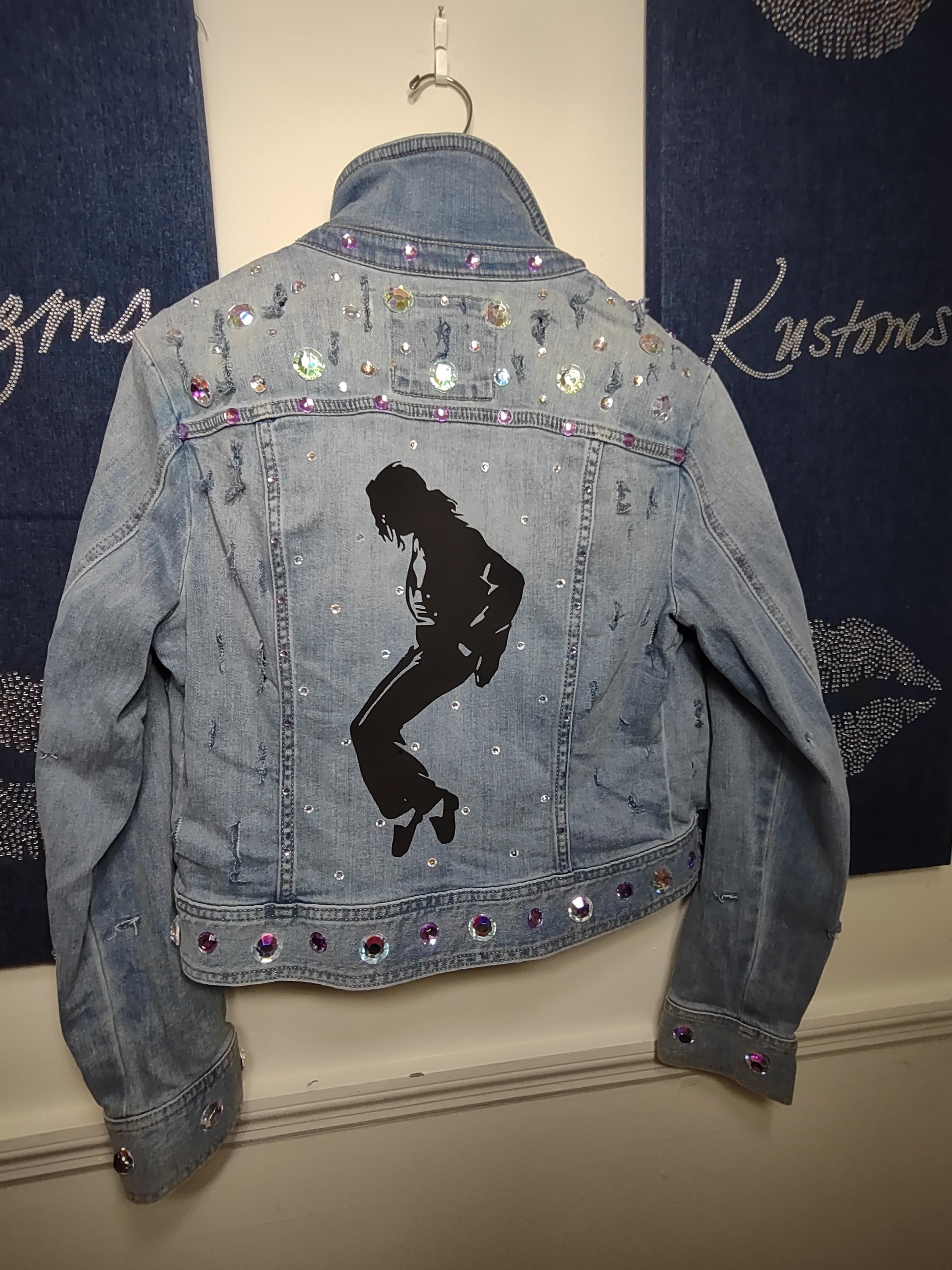 Michael Jackson Jacket Rhinestone - Etsy