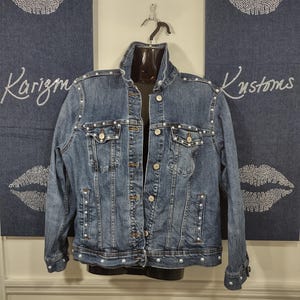 Pearl Denim Jacket XL