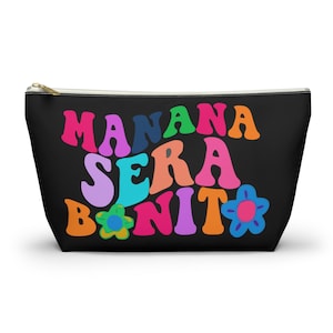 Mañana Sera Bonito Accessory Bag,Travel Accessory Bag,Charger Pouch,Funny Travel Pouch,Travel Bag,Packing and Organization,Karol G bag