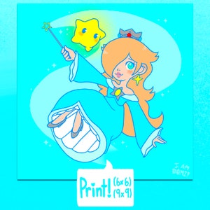 US ONLY/ Star Princess - Art Print