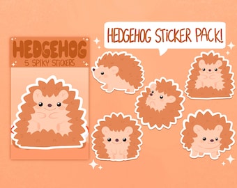 US ONLY/ Hedgehogs! - Sticker Pack