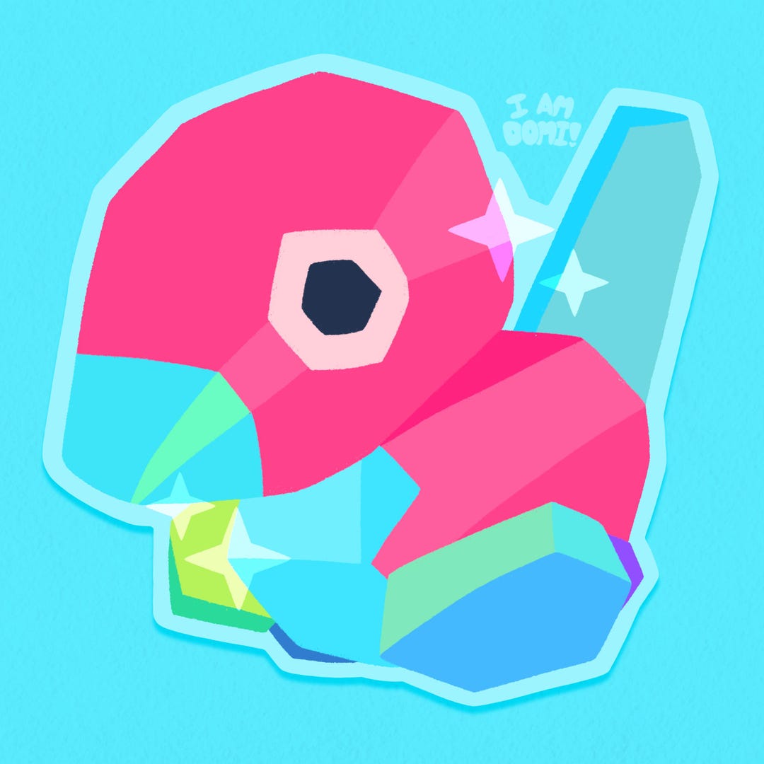 Gui Guy Poly US ONLY/ Poly Guy - Sticker - Etsy