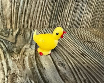 小さなガラスのひよこ - Etsy 日本