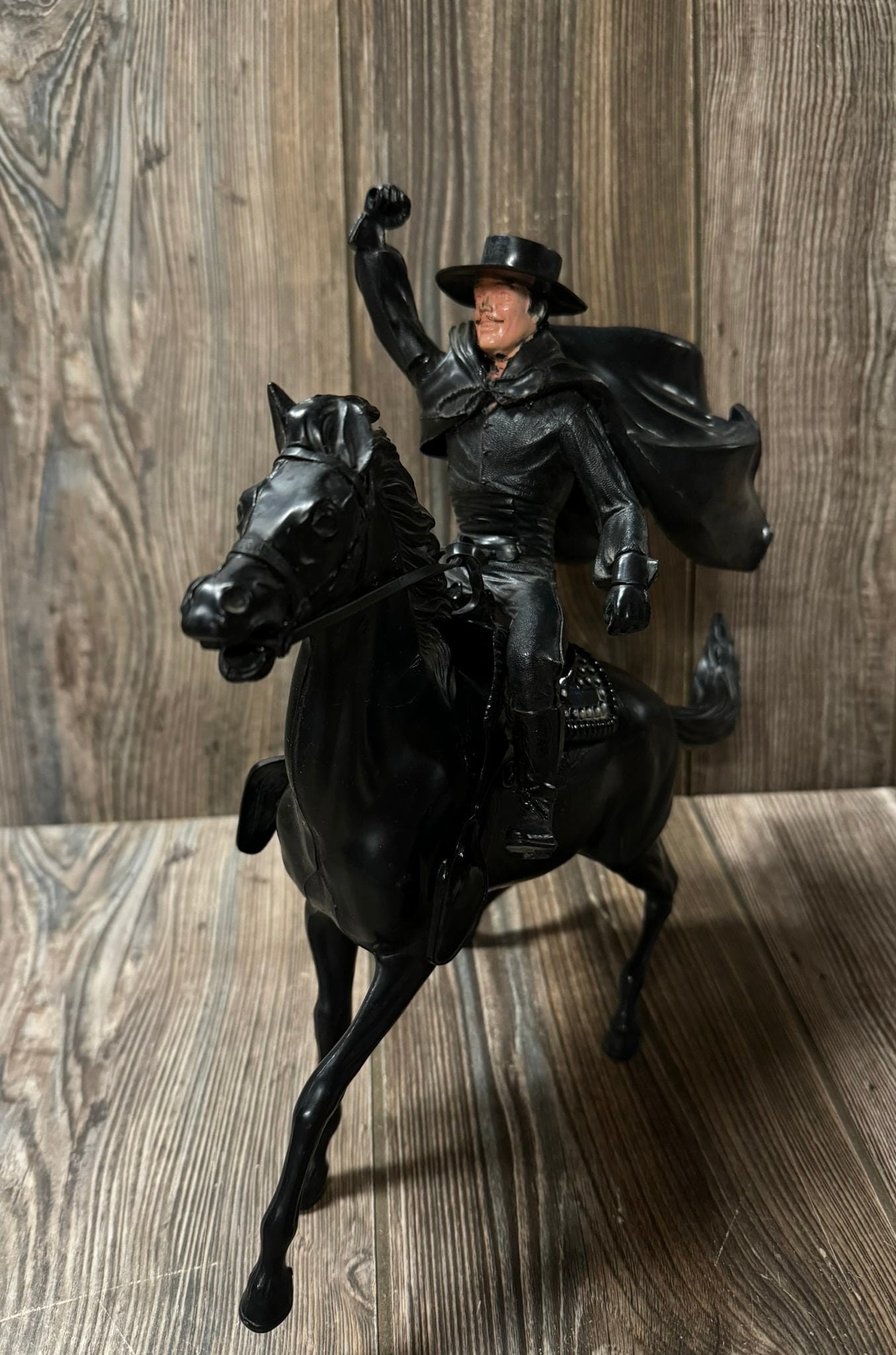 Vintage Zorro Zorro E Tornado Giocattolo Marx Toys Vintage