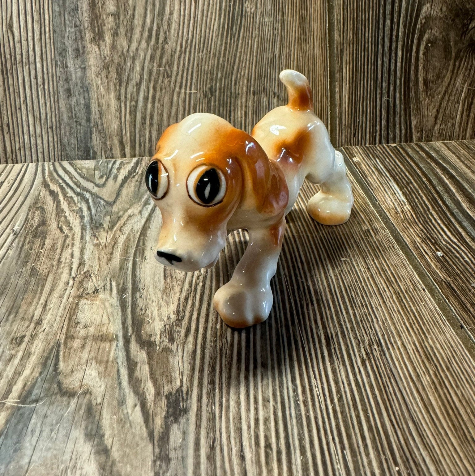 Vintage Japan Cartoon Dog Figurine - Etsy