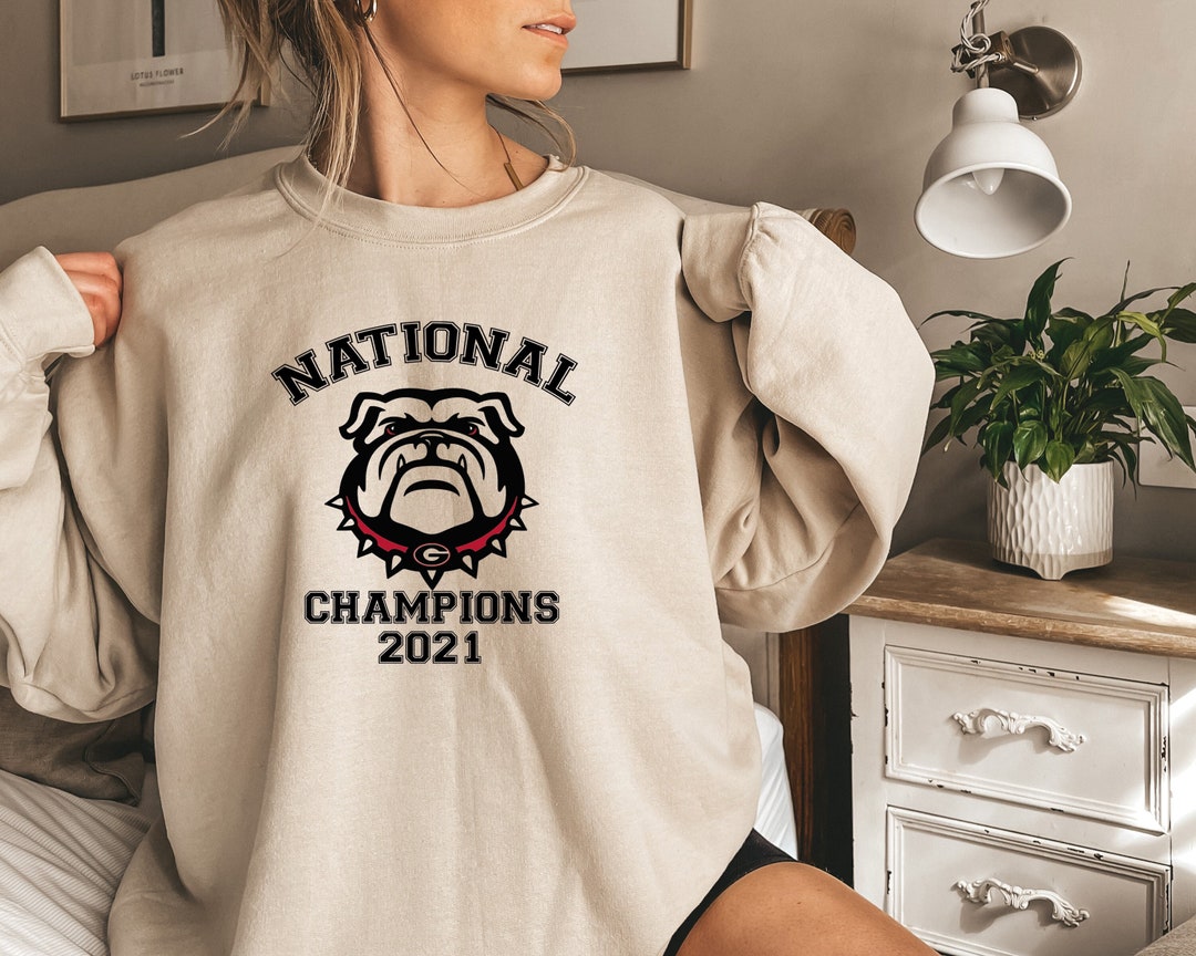 Bulldogs Braves Sweatshirt 2021 Champions UGA Georgia - Etsy