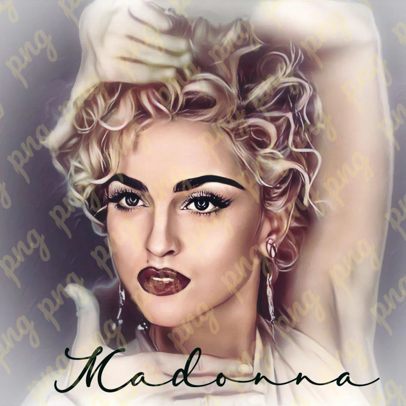 Madonna PNG File | Etsy