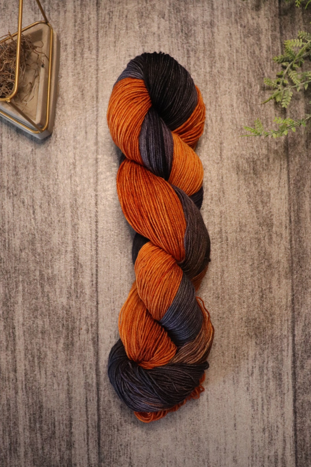 Trick or Treat, Fingering Weight Yarn, Hand Dyed Yarn, Yarn, Knitting