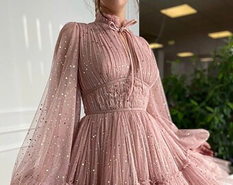 Prom Dress Long Sleeve - Etsy