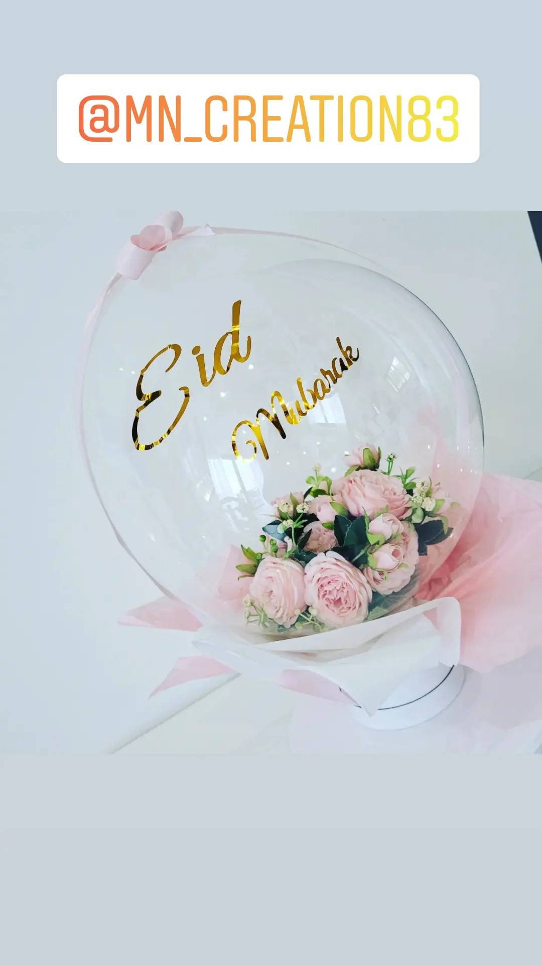 Bulle de Fleur Personnalisé, Fêtes Des Mères, Anniversaire, Tous Événements