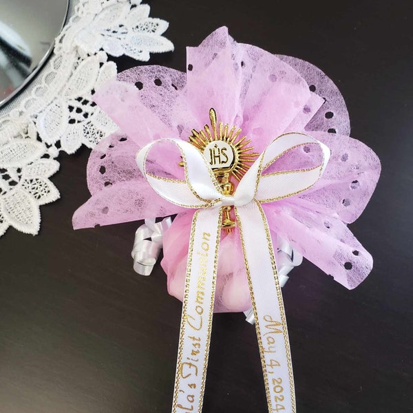 Personalized First Holy Communion favors