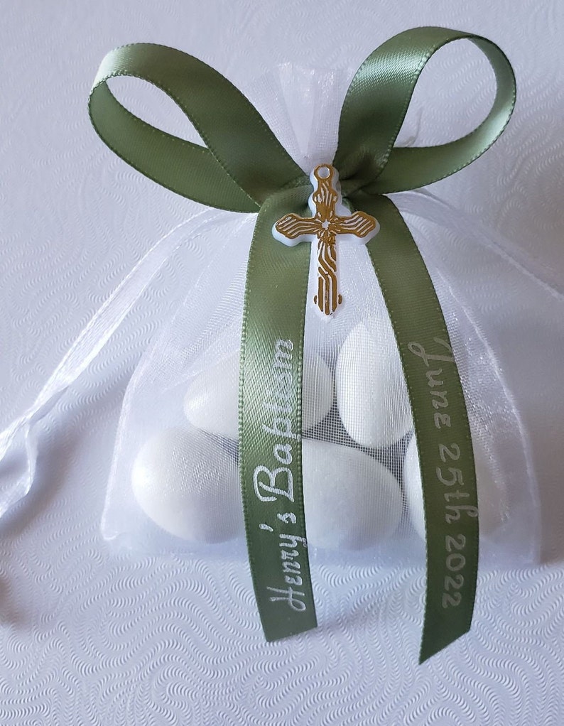 Italian Communion Favors Bomboniere baptism Favors Almond Etsy