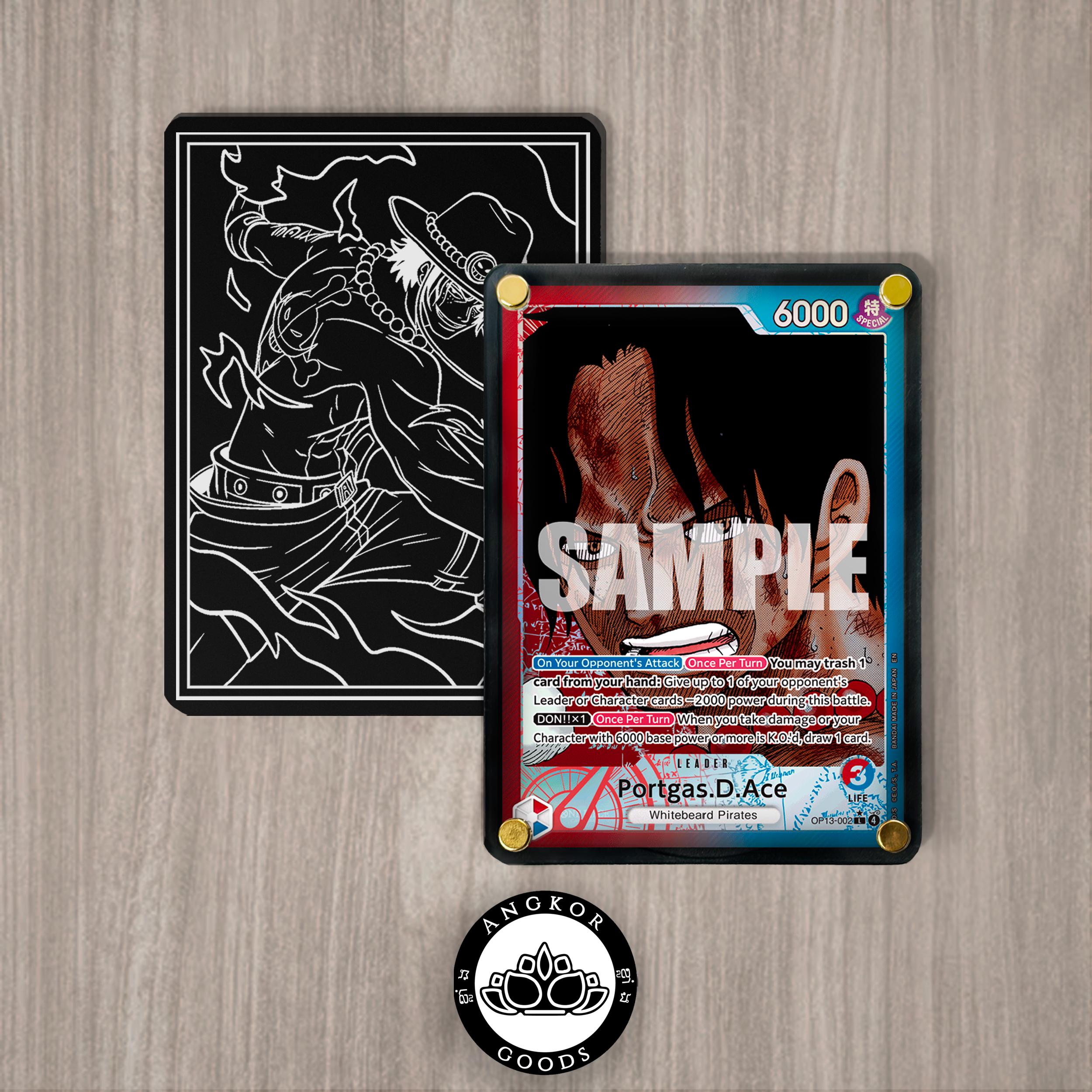 One Piece Trading Card Display - Etsy