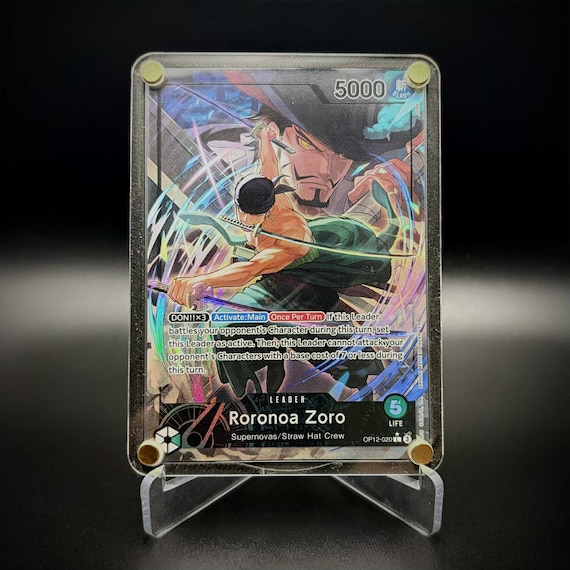 One Piece Blank Classic Acrylic Leader Display Case – OP TCG