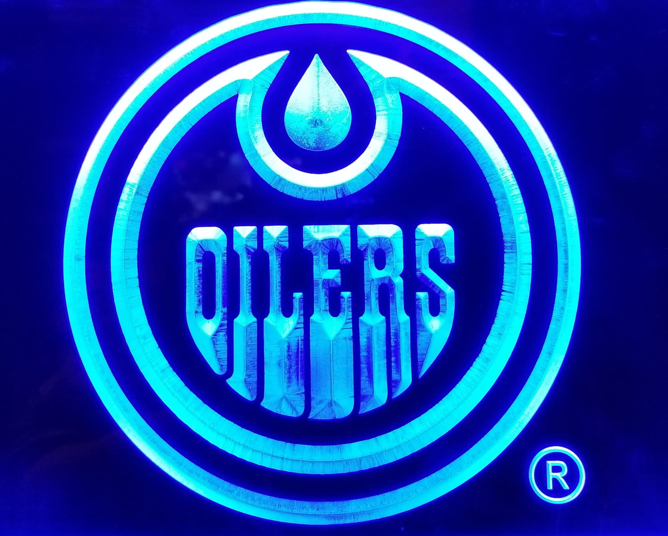 Edmonton Oilers Baby Blanket NHL Oilers Rogers Place Hockey 