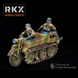 RKX5028 Fallschirmjager Kettenkrad