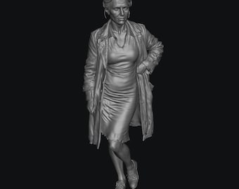 SW9567 1940 Working Female on Street B