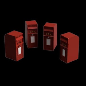 FO105C – Small Post Box OO/HO Scale