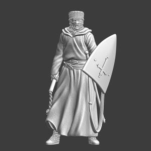 NCM111 Medieval Leper Knight - Saint Lazarus Order