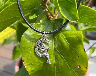 Colgante de hadas de plata