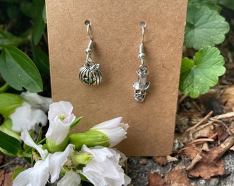 Espeluznantes pendientes de Halloween
