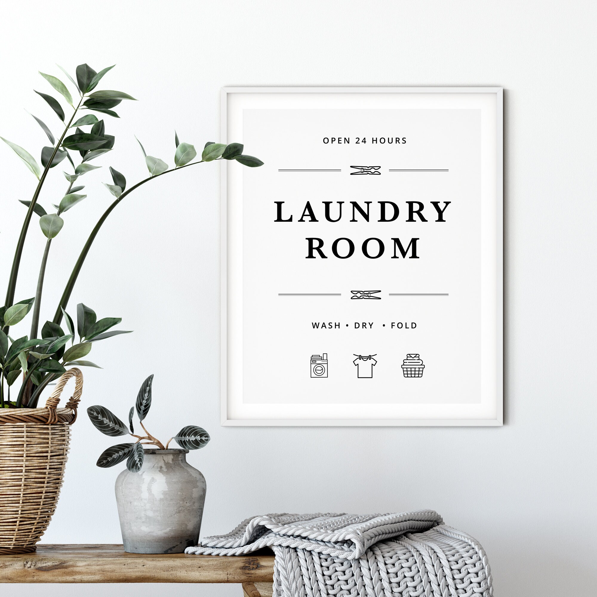Laundry Room Art, Laundry Sign, Laundry PRINTABLE Art, Laundry Room ...