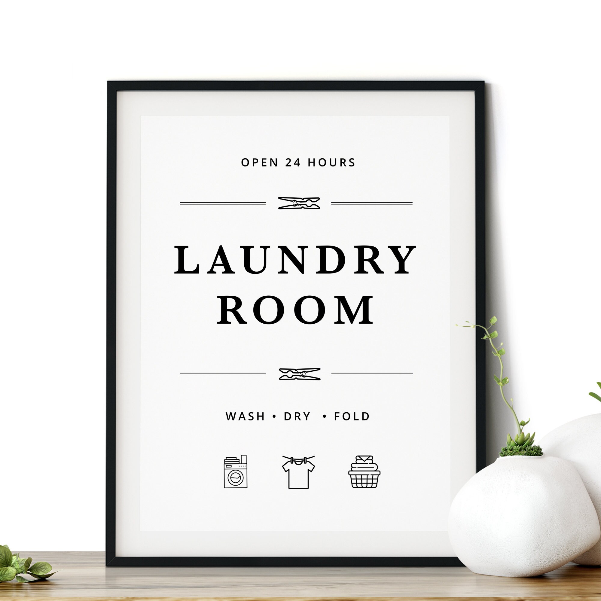 Laundry Room Art, Laundry Sign, Laundry PRINTABLE Art, Laundry Room ...