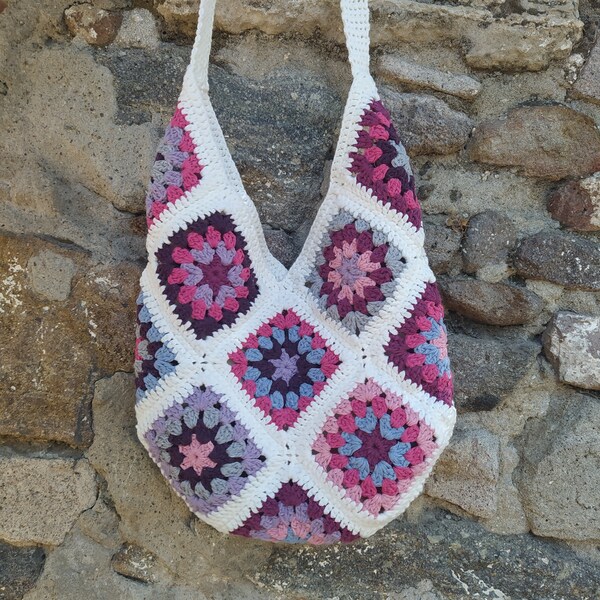 Crochet Hobo Purse Etsy